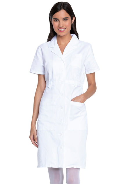 ScrubHaven White Scrub Skirts Nursing Dresses