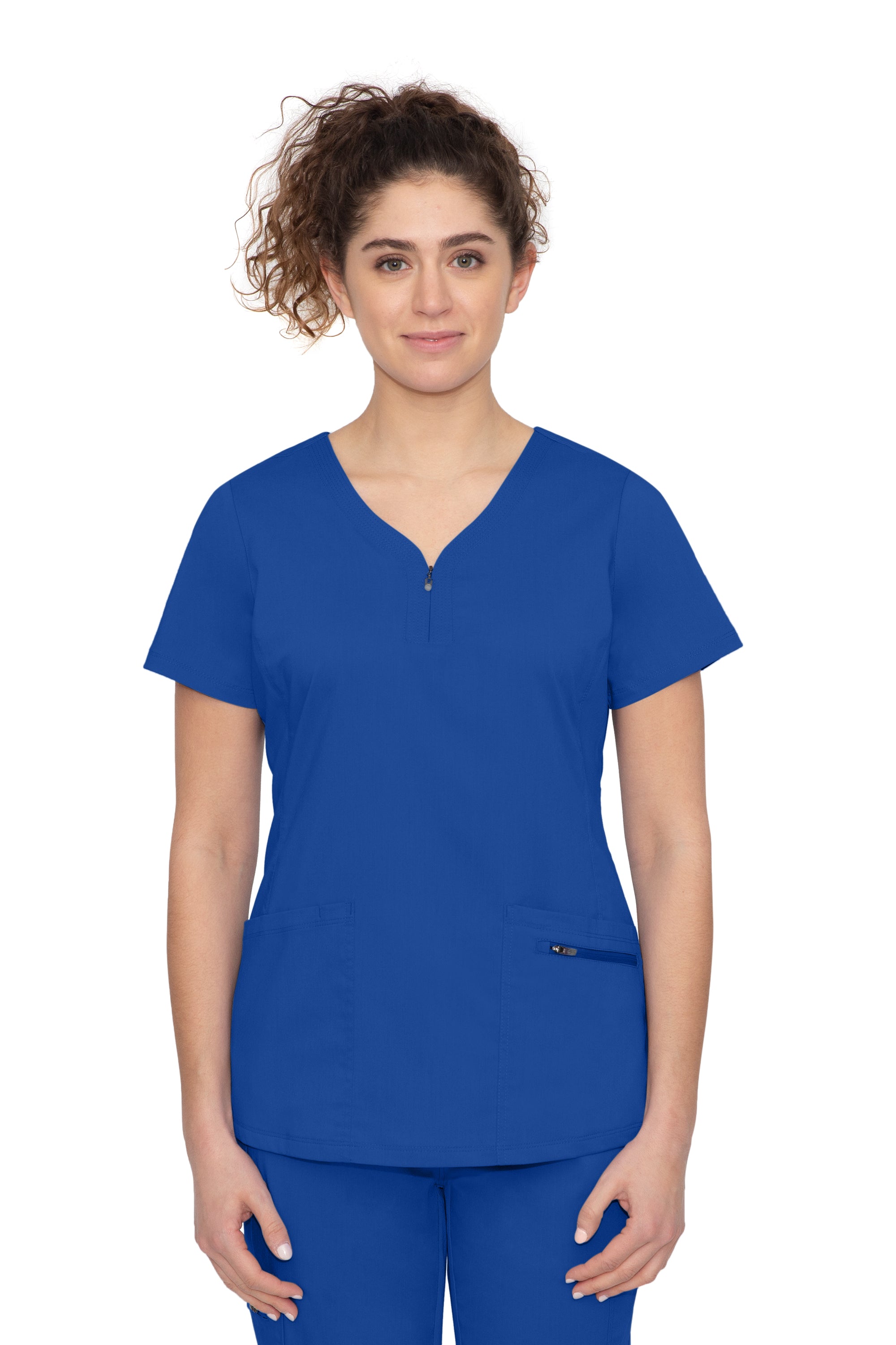 Healing Hands Purple Label 2167 Women's Jane Scrub Top Red L